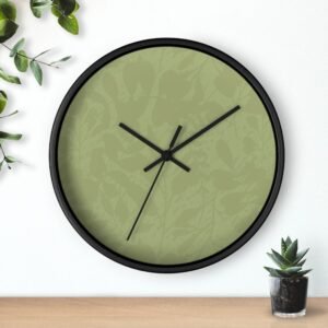 Moss Moon Wall Clock - Cottagecore Home Decor
